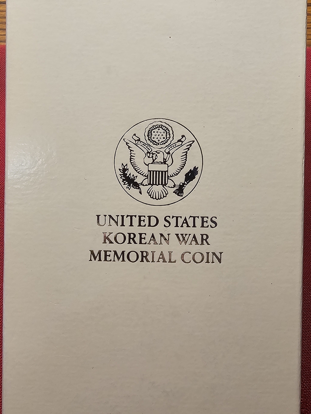 1991-P Proof United States Korean War Memorial Coin.
